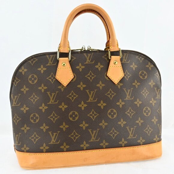 Authentic Louis Vuitton Alma Monogram Hand Bag bsj710-112725 - Picture 2 of 16